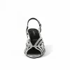 Sandales argent soirée été femme Gina– chaussures glamour EGERIAS